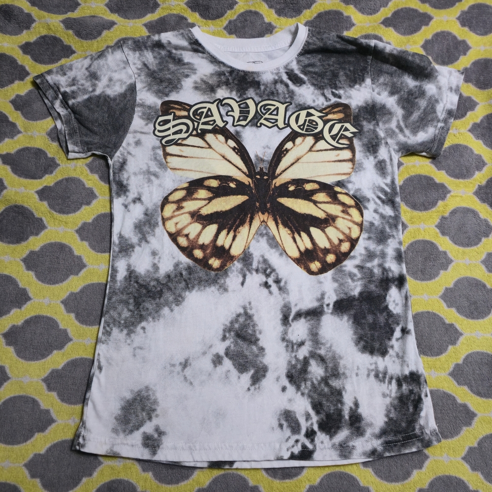 Fresh Laundry Savage Butterfly Women's T-Shirt - Small
